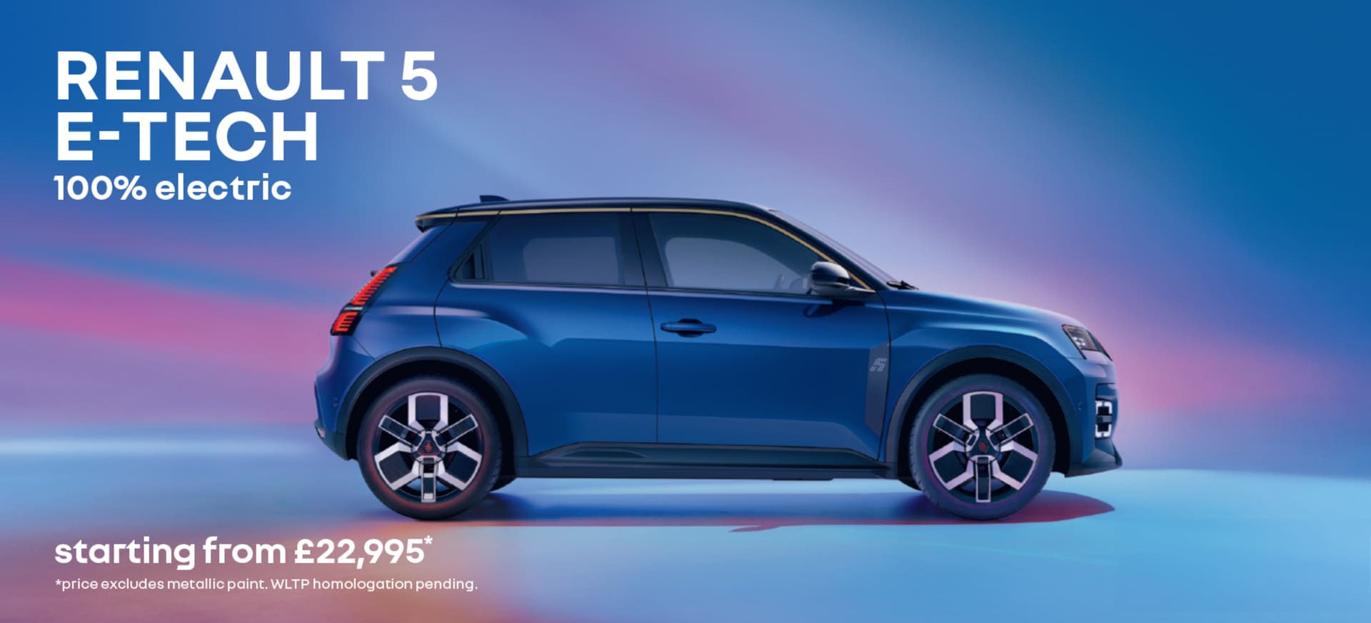 Renault 5 Homepage Banner 
